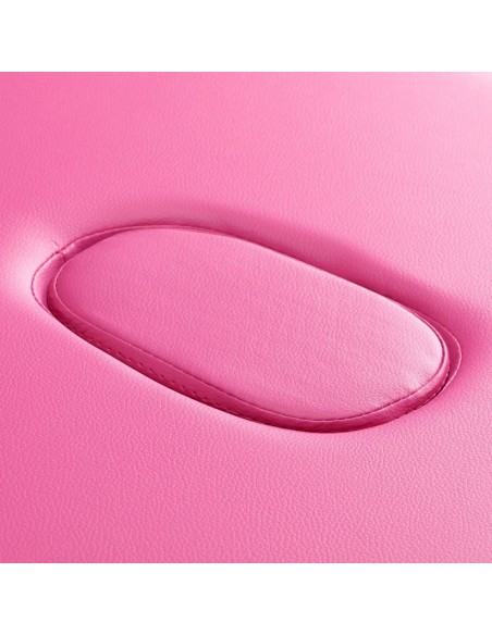 ALUMINIUM COMFORT FOLDING MASSAGE 2 SEGMENTS PINK BLACK