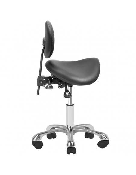 Cosmetic stool 1025 black giovanni