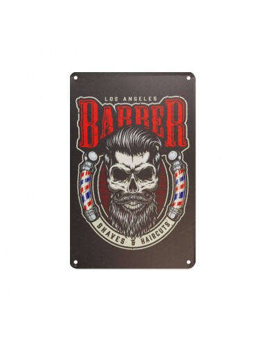 Decorative plaque barber b017
