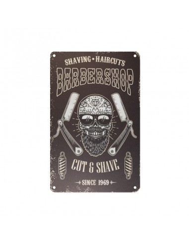 Decorative plaque barber b071