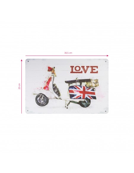 Vespa C020 Decorative Plaque