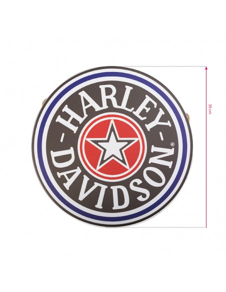 Harley HD002 round decorative plaque