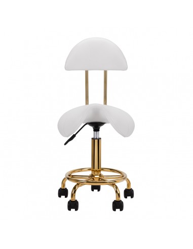 COSMETIC STOOL 6001G WHITE
