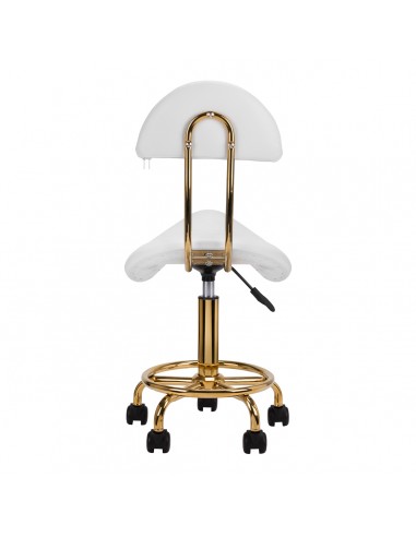 COSMETIC STOOL 6001G WHITE