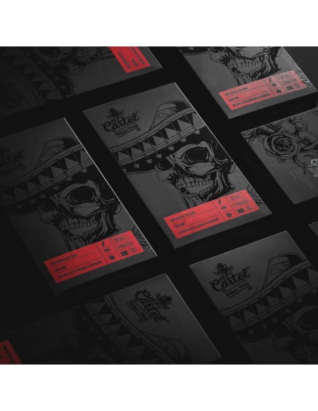 EL CARTEL Tattoo Cartridges V2 0.20mm 3rl liner 10pcs.