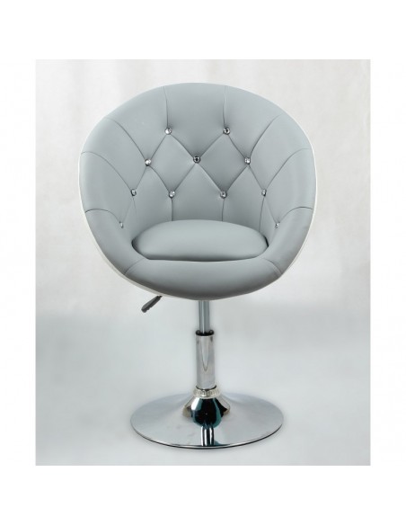 Bellafurniture Grey-White Salon Chair BFHC8516. Grey-White Chair for hairdressers and beauty salon. Stylish beauty salon chairs.