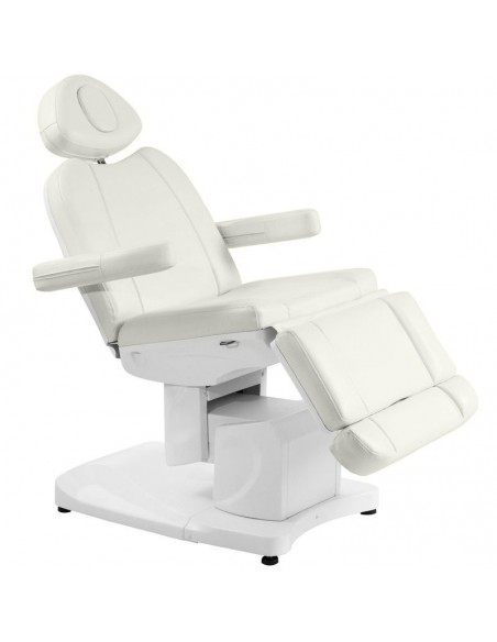 Electric cosmetic chair azzurro 708a 4 strong. white