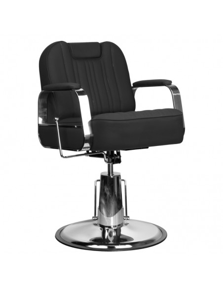 Gabbiano black stern barber chair