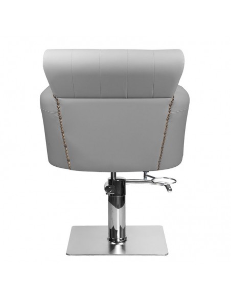 Hair system barber chair ber 8541 gray