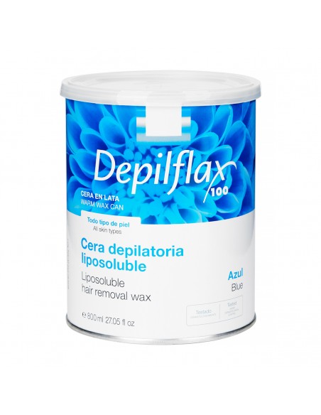 Depilflax depilatory wax can 800ml azulene
