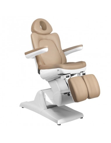 Electric cosmetic chair azzurro 870s pedi 3 strong cappuccino