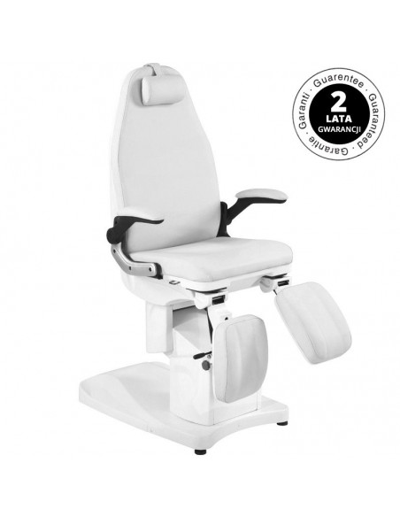 Electro podiatry chair azzurro 709a 3 strong white