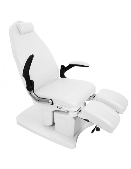 Electro podiatry chair azzurro 709a 3 strong white