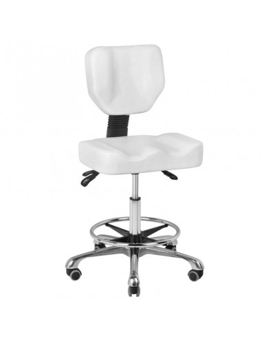 Cosmetic stool a-4299 white