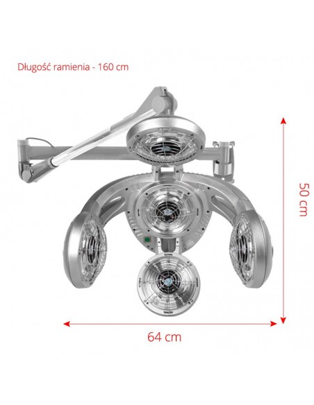 Gabbiano infrazon hanging gd-505w silver