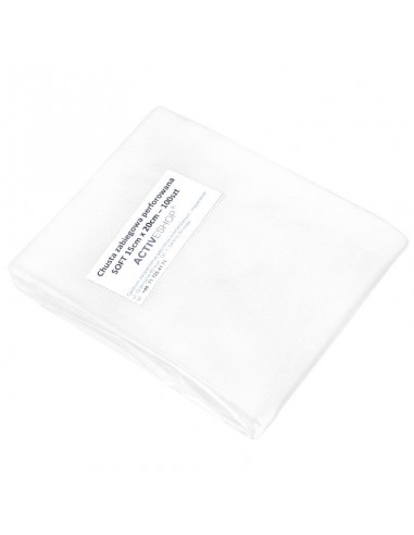 Disposable surgical scarves, perforated, 100 pieces 15x20 cm white