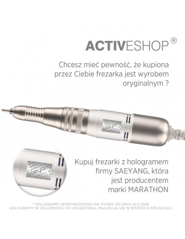 Saeyang Marathon K38 Crafien Mini Cordless Nail Drill Machine White