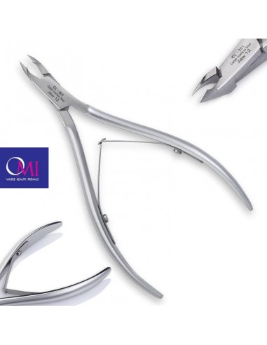 Omi pro-line clippers cl-201 cuticle nippers jaw12 / 4mm lap joint