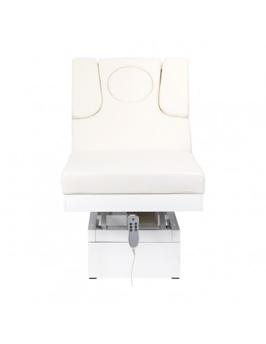 Spa cosmetic couch azzurro 815b in shiny white