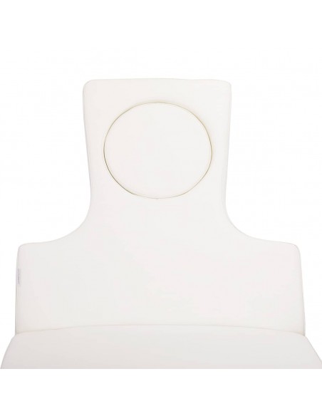 Spa cosmetic couch azzurro 815b in shiny white