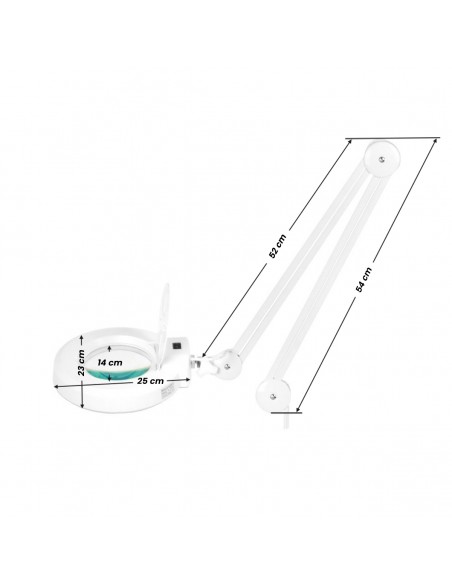 S4 LED magnifier lamp + tripod