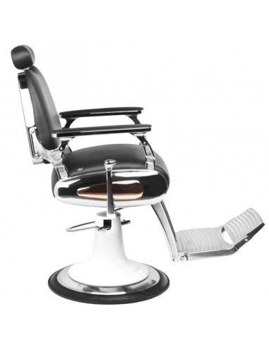 Gabbiano black moto style barber chair