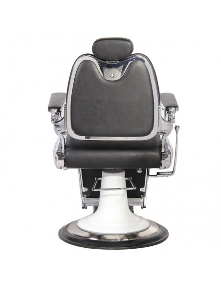 Gabbiano black moto style barber chair