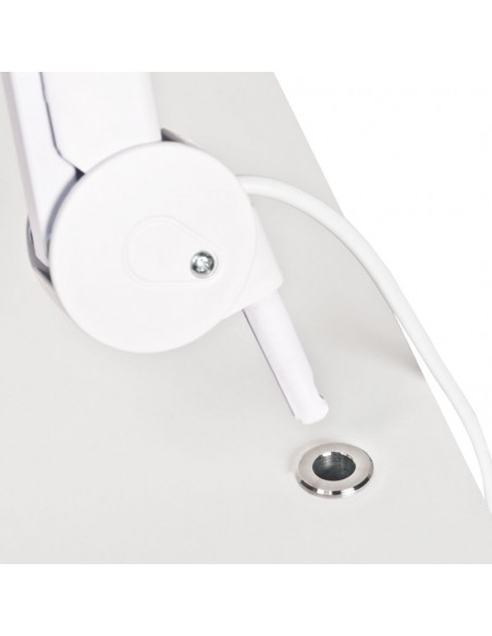 Inox tube magnifier lamp holder