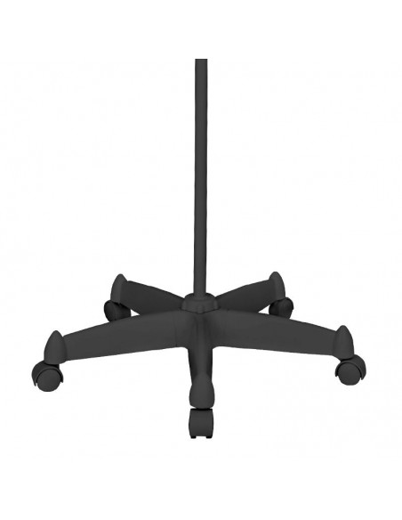 Black moonlight magnifier lamp stand