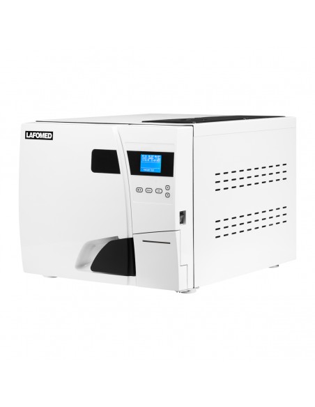 Lafomed autoclave premium line lfss18aa lcd with 18l class b medical printer