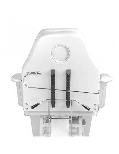 Basic 202 cosmetic chair with trays white 