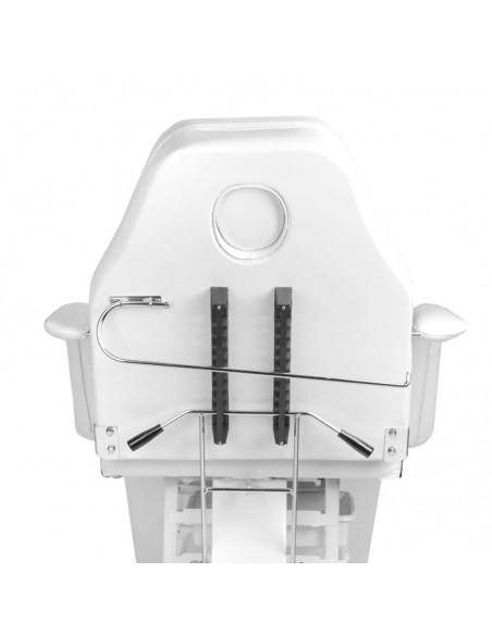 Basic 202 cosmetic chair with trays white 