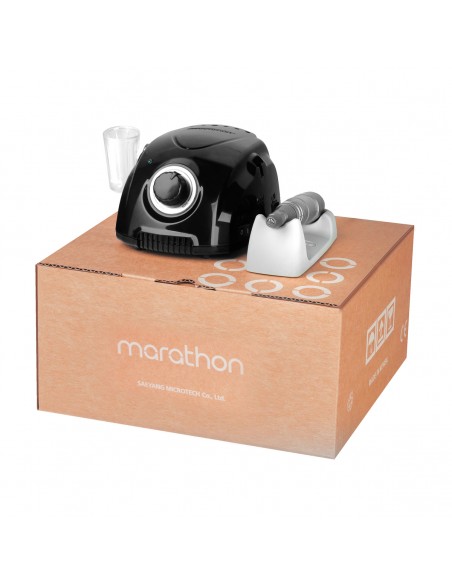 Saeyang Marathon 3 Champion Nail Drill Machine Black + H200