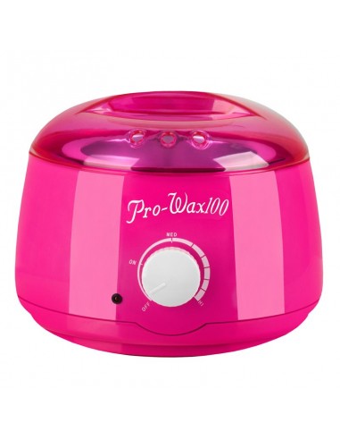 Pro wax warmer 400ml, 100w pink can
