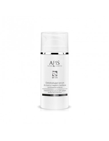 Apis detoxifying face serum with bamboo charcoal and ionized silver 100ml