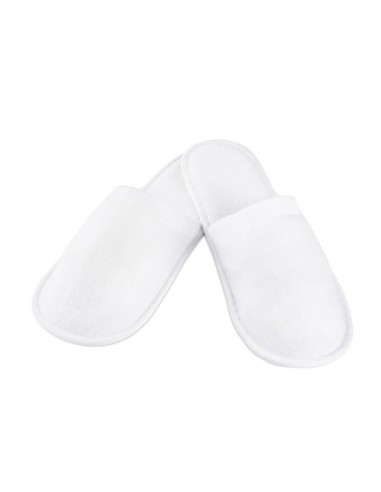 Terry slippers full of white