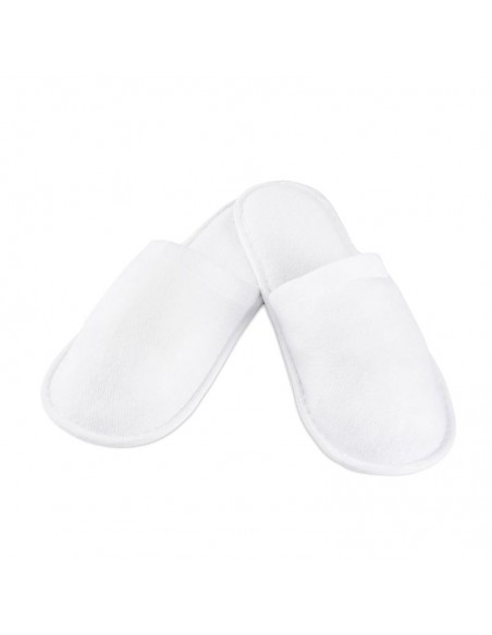 Terry slippers full of white
