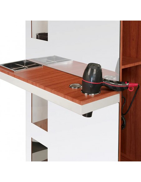 Gabbiano hairdressing console b058 cherry