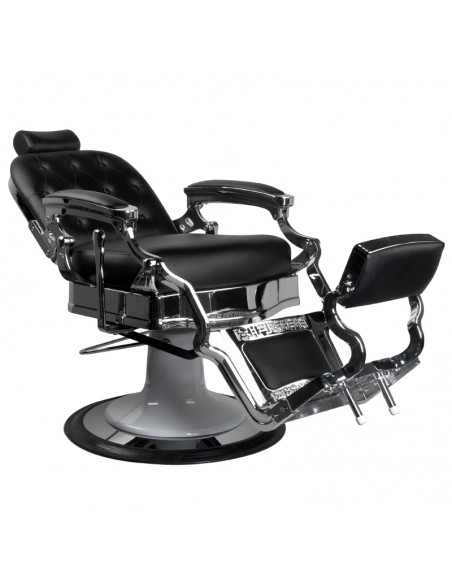 Gabbiano Ernesto barber chair in black