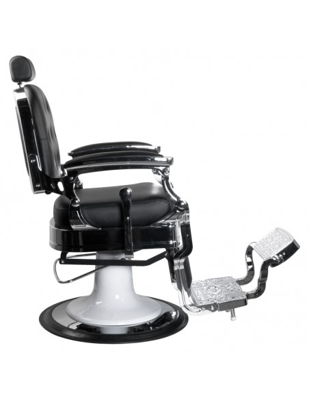 Gabbiano Ernesto barber chair in black