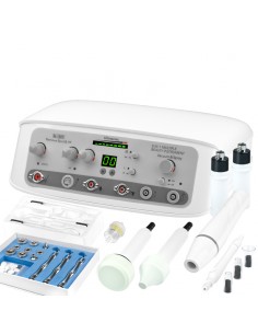Elegante 1897 device 5in1 micro + vacuum + darsonval + ultrasounds + spray
