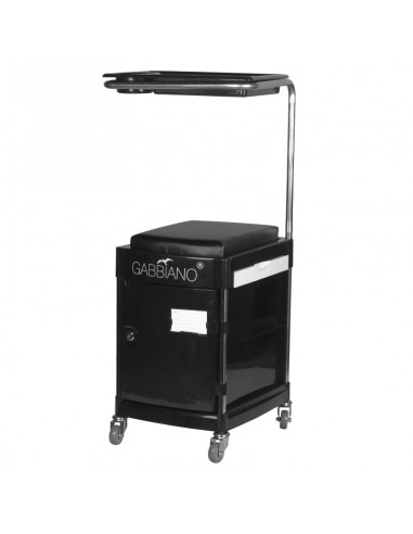 Helper - 23 plus black pedicure stool