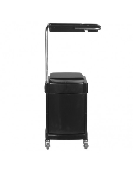 Helper - 23 plus black pedicure stool