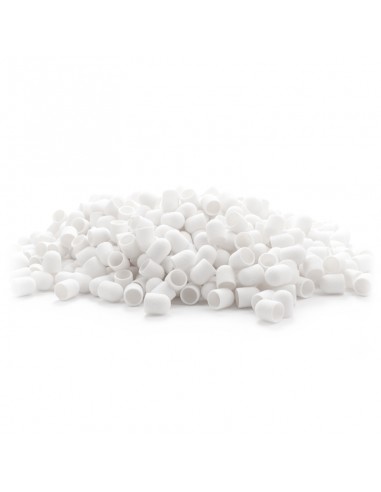 Exo Abrasive cap 10mm / 80 500 pcs hard cap white