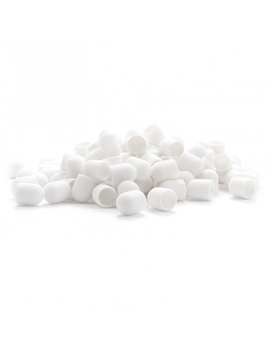 Exo Abrasive cap 13mm / 80 100 pcs.hard cap white
