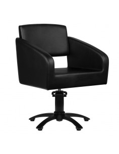 Gabbiano black bergen barber chair