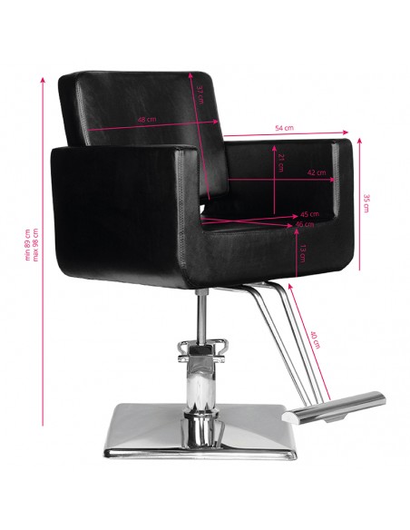 Hair system barber chair hs91 black