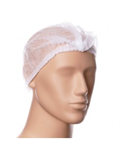 Disposable clip caps 100pcs. White