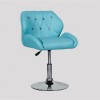 Chair White BFHC949N. White chair for beauty salon and hairdressers. Black salon chair with solid base. Bella Furniture