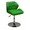 Chair White BFHC949N. White chair for beauty salon and hairdressers. Black salon chair with solid base. Bella Furniture